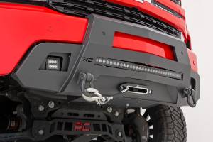 Rough Country - Hidden Winch Bumper 19-22 Chevy Silverado 1500 2WD/4WD Rough Country - Image 4