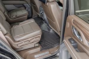 Rough Country - Floor Mats Front and Rear Bucket Set 21-Up Chevy/GMC Tahoe/Yukon Rough Country - Image 4