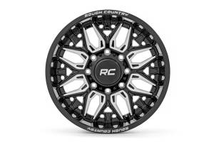 Rough Country - 86 Series Wheel One-Piece Gloss Black 22x10 8x180 -19mm Rough Country - Image 2