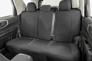 Rough Country - Seat Covers Front Row and Rear Row Bench Ford Bronco Sport 4WD (21-Up) Rough Country - Image 3