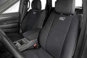 Rough Country - Seat Covers Front Row and Rear Row Bench Jeep Grand Cherokee WK2 2WD/4WD (11-22) Rough Country - Image 2