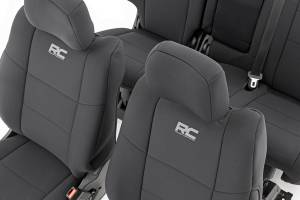 Rough Country - Seat Covers Front Row and Rear Row Bench Jeep Grand Cherokee WK2 2WD/4WD (11-22) Rough Country - Image 3