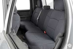 Rough Country - Seat Covers Front Row and Rear Row 60/40 Rear Seat Ram 2500 2WD/4WD (19-23) Rough Country - Image 3