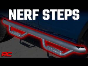 Rough Country - Nerf Steps Wheel to Wheel 4 Door Ford Bronco 4WD 21-Up Rough Country - Image 2