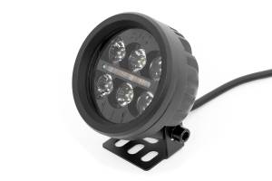 Rough Country - Black Series Round LED Light Pair 3.5 Inch Amber DRL Rough Country - Image 3