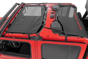 Rough Country - Mesh Bikini Top Plus Black Jeep Gladiator JT 4WD 20-Up Rough Country - Image 2