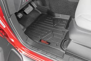 Rough Country - Floor Mats Front Rear and Rear Row Crew Cab Nissan Frontier 2WD/4WD (22-23) Rough Country - Image 2