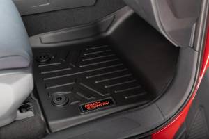 Rough Country - Floor Mats Front Row  and Rear Row CrewMax Toyota Tundra 2WD/4WD (22-23) Rough Country - Image 4