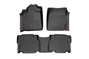 Rough Country - Floor Mats Front and Rear CrewMax Toyota Tundra 2WD/4WD (2007-2011) Rough Country - Image 1