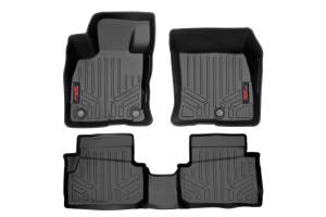 Rough Country - Floor Mats Front and Rear Ford Maverick 2.5L Hybrid 4WD (22-23) Rough Country - Image 1