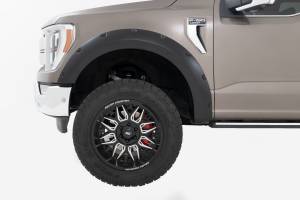 Rough Country - Traditional Pocket Fender Flares Gloss Black Ford F-150 2WD/4WD (21-23) Rough Country - Image 4