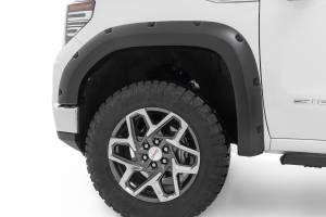 Rough Country - Traditional Pocket Fender Flares Gloss Black GMC Sierra 1500 2WD/4WD (19-23) Rough Country - Image 4