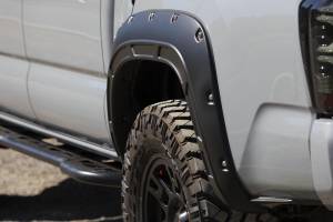 Rough Country - Defender Pocket Fender Flare Gloss Black Toyota Tacoma (16-23) Rough Country - Image 5