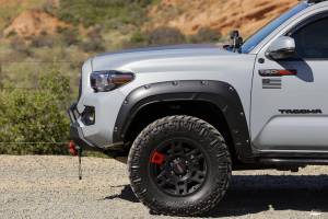 Rough Country - Defender Pocket Fender Flares Black Onyx Toyota Tacoma (16-23) Rough Country - Image 3