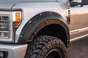 Rough Country - Defender Pocket Fender Flares Absolute Black Ford Super Duty (17-22) Rough Country - Image 3