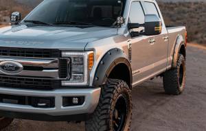 Rough Country - Defender Pocket Fender Flares Absolute Black Ford Super Duty (17-22) Rough Country - Image 5