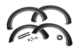 Rough Country - Defender Pocket Fender Flares Flat Black Ford F-150 2WD/4WD (15-20) Rough Country - Image 1