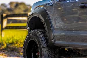 Rough Country - Defender Pocket Fender Flares Flat Black Ford F-150 2WD/4WD (15-20) Rough Country - Image 4