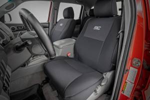 Rough Country - Seat covers FR and RR Crew Cab Toyota Tacoma 2WD/4WD (05-15) Rough Country - Image 1