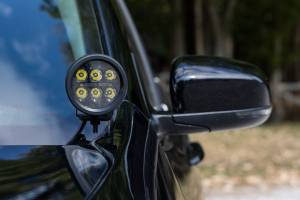 Rough Country - LED Light Kit Ditch Mount 3 Inch OSRAM Wide Jeep KL 14-21 Rough Country - Image 6