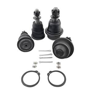 Apex Chassis - Apex Chassis Heavy Duty Ball Joint Kit Fits: 01-06 Chevy Silverado and GMC Sierra 1500 HD/2500 02-06 Chevy Avalanche 2500 Includes: 2 Upper & 2 Lower - Image 2