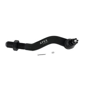 Apex Chassis - Apex Chassis Heavy Duty 2.5 Ton Tie Rod Assembly in Black Anodized Aluminum Fits: 19-22 Jeep Gladiator JT 18-22 Jeep Wrangler JL/JLU Rubicon Mohave Sahara Sport. Note: This kit fits a Dana 30 axle. - Image 2