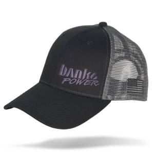 Banks Power Hat Twill/Mesh Black/Gray/Black Curved Bill Snap Backstrap Banks Power