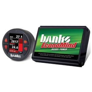 Economind Diesel Tuner (PowerPack calibration) with Banks iDash 1.8 Super Gauge for use with 2006-2007 Dodge 5.9L Banks Power