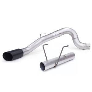 Monster Exhaust 5.0 inch Single S/S Black Tip 13-18 Ram 6.7L CCLB Banks Power