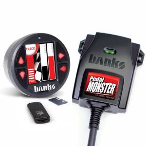 PedalMonster Throttle Sensitivity Booster with iDash DataMonster for 07-19 Ram 2500/3500 11-20 Ford F-Series 6.7L Banks Power