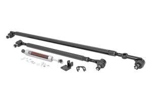 Rough Country - Jeep HD Steering Upgrade Kit w/Steering Stabilizer TJ, XJ, MJ, ZJ Rough Country - Image 1