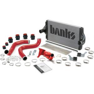 Banks Power - Intercooler System W/Boost Tubes Tubes (red powder-coated) 99 Ford 7.3L Banks Power - Image 1