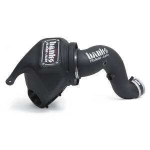 Ram-Air Cold-Air Intake System Oiled Filter 2013-2018 6.7L Cummins Diesel Banks Power