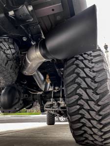 Banks Power - Monster Exhaust System 5-inch Single Exit Black Tip 17-24 Ford F250/F350/F450 6.7L Banks Power - Image 5