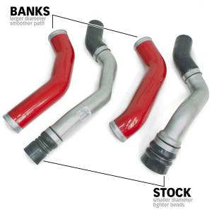 Banks Power - Boost Tube Kit Natural Finish Tubes 13-18 Ram 6.7 Banks Power - Image 2