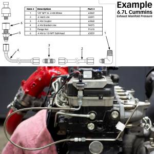 Banks Power - Pressure Sensor Remote Mount Kit for High-Temperature/Drive Pressure Measurements Banks Power - Image 2