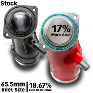 Banks Power - Monster-Ram Turbo Inlet Elbow 17-24 Chevy/GMC 2500/3500 6.6L Duramax L5P Raw Banks Power - Image 3
