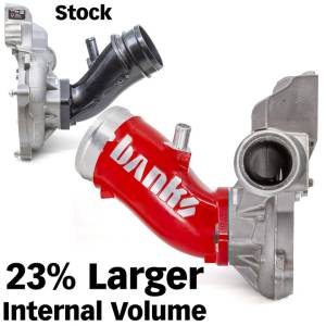 Banks Power - Monster-Ram Turbo Inlet Elbow 17-24 Chevy/GMC 2500/3500 6.6L Duramax L5P Red Powdercoat Banks Power - Image 4