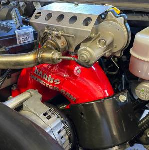 Banks Power - Monster-Ram Intake System for 19-24 Ram 2500/3500 6.7L Cummins Red Powdercoat Banks Power - Image 6