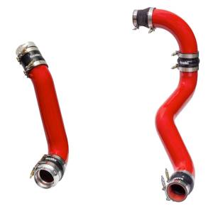 Boost Tube Upgrade Kit Fits 20-25 Chevy/GMC 2500/3500 6.6L Duramax, L5P Red Powdercoat Banks Power