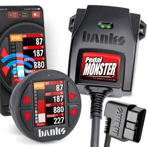 PedalMonster Throttle Sensitivity Booster Standalone and iDash Kits for many Cadillac Chevy/GMC Chrysler Dodge/Ram Ford Jeep Lincoln Mazda