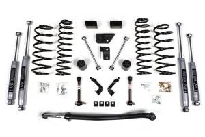 3 Inch Lift Kit Jeep Wrangler JL 18-25 4-Door NX2 Nitro Shocks