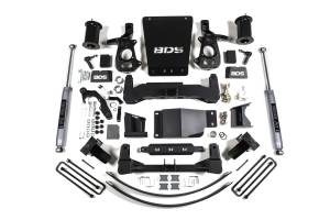8 Inch Lift Kit Silverado/Sierra 1500 14-18 4WD Cast Steel NX2 Nitro
