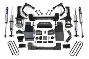2025 Silverado/Sierra 1500 4WD 4 Inch Suspension Lift Kit 3.0 Diesel / 2.7 Gas 3 Inch Rear Block Spacer Front NX2 Rear