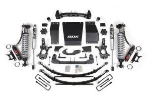 6 Inch Lift Kit FOX 2.0 Performance Leaf Springs Coil-Over Aluminum/Stamped Steel 14-18 Silverado/Sierra 1500 4WD BDS Suspension