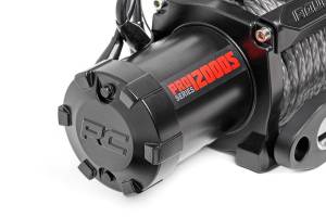 Rough Country - 100 LB Electric Winch Synthetic Rope Pro Series Rough Country - Image 2