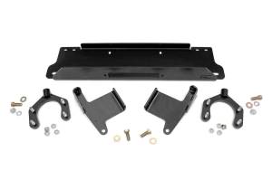 Rough Country - Jeep Winch Mounting Plate for Factory Bumper 07-18 Wrangler JK Rough Country - Image 1
