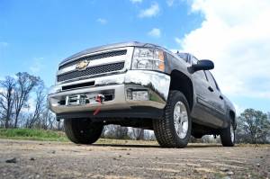 Rough Country - Hidden Winch Mounting Plate 07-13 Silverado/Sierra Silverado/Sierra 1500 Rough Country - Image 2