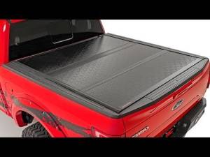Rough Country - Tacoma Low Profile Hard Tri-Fold Tonneau Cover 05-15 Tacoma 6 Foot Bed Rough Country - Image 2