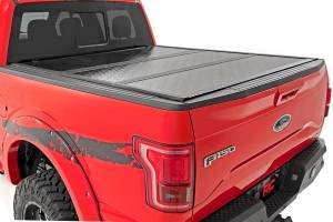 Rough Country - Tacoma Low Profile Hard Tri-Fold Tonneau Cover 05-15 Tacoma 6 Foot Bed Rough Country - Image 4